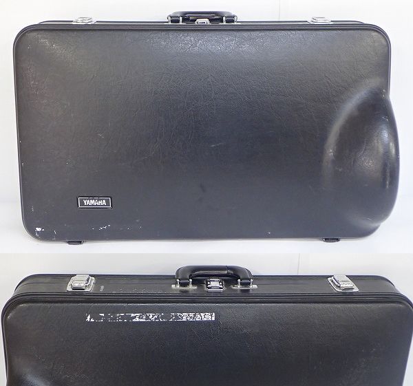 実際に弊社で買取させて頂いた★【ジャンク】YAMAHA/ヤマハ YEP-201M/YEP201M ユーフォニアム 銀メッキ ハードケース付の画像 9枚目