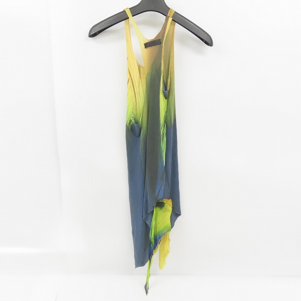 実際に弊社で買取させて頂いたIF SIX WAS NINE/イフシックスワズナイン MINIMUM-D2 /タンクトップ ブルー系/イエロー 318MSCIJ/0の画像 1枚目