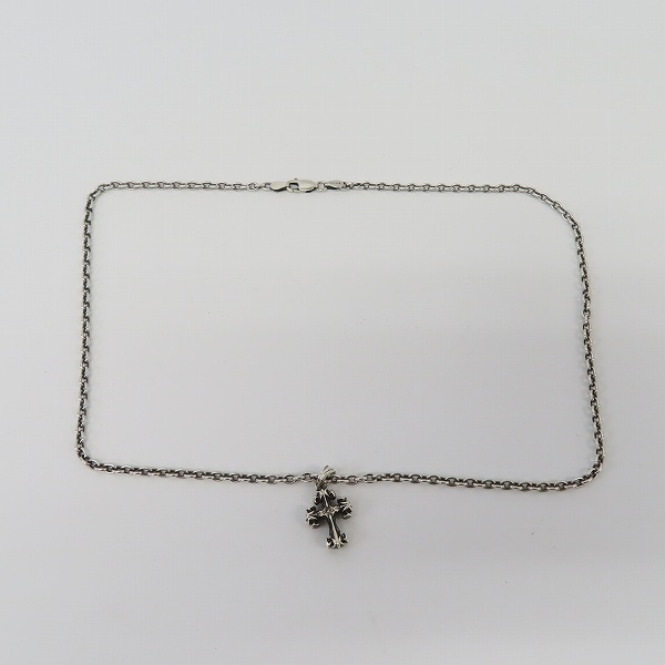 実際に弊社で買取させて頂いたDEAL DESIGN/ディールデザイン タイニーリリークロス シルバーネックレスの画像 6枚目