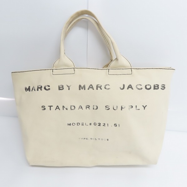 実際に弊社で買取させて頂いたMARC BY MARC JACOBS/マークバイマークジェイコブス キャンバス BIG TOE/ビッグ トート