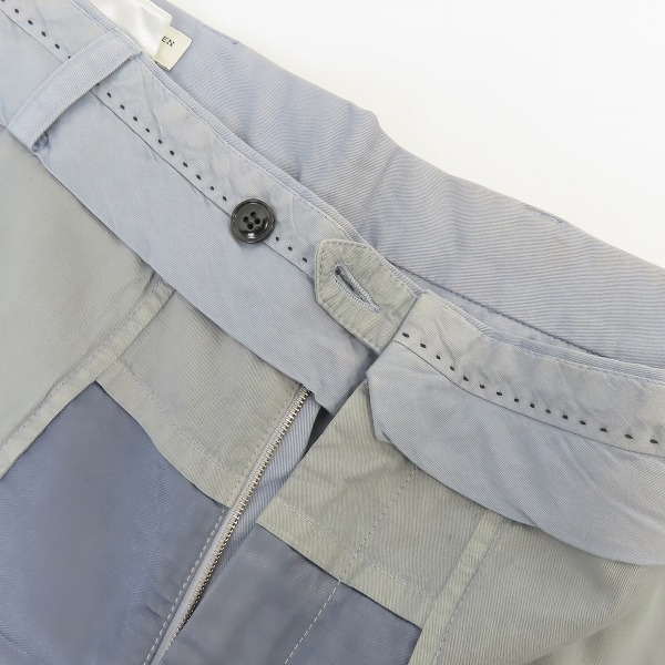 実際に弊社で買取させて頂いたDRIES VAN NOTEN/ドリスヴァンノッテン 生地切替 ハーフパンツ ショーツ/54の画像 3枚目