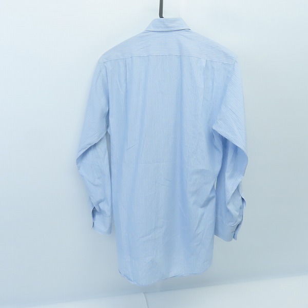 実際に弊社で買取させて頂いたBurberrys/バーバリーズ ホースロゴ刺繍 ストライプ柄長袖シャツの画像 1枚目