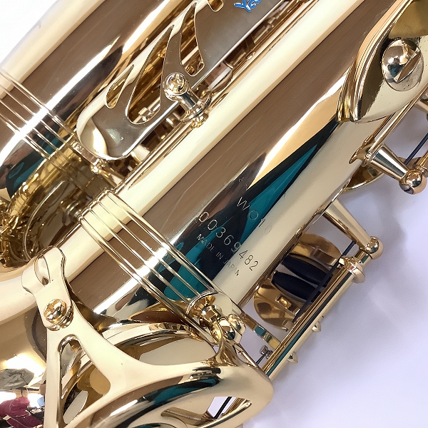 実際に弊社で買取させて頂いた★YANAGISAWA/ヤナギサワ アルトサックス A-WO10 マウスピース/セミハードケース付きの画像 3枚目