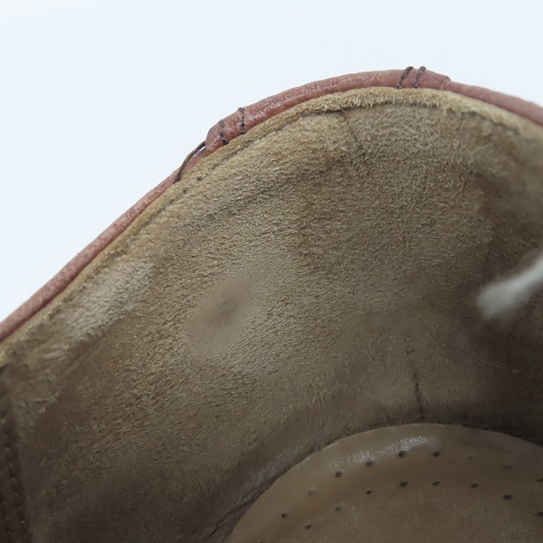 実際に弊社で買取させて頂いたJOSEPH CHEANEY/ジョセフチーニー CAIRNGORM II/ケンゴン ストレートチップ レザーシューズ Size：8.5の画像 7枚目