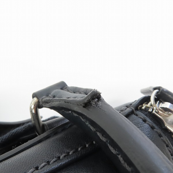 実際に弊社で買取させて頂いたDaniel&Bob/ダニエル＆ボブ ミニ レザー リュック ダークネイビーの画像 7枚目