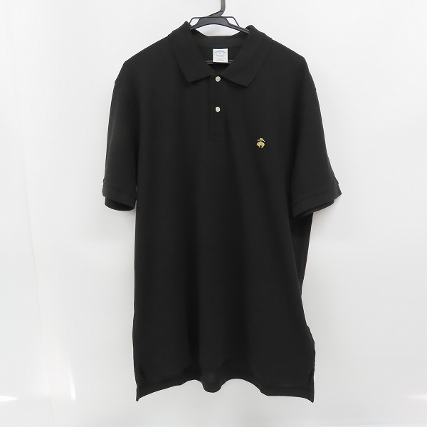 実際に弊社で買取させて頂いたBrooks Brothers/ブルックスブラザーズ 胸刺繍 半袖ポロシャツ ブラック/XL