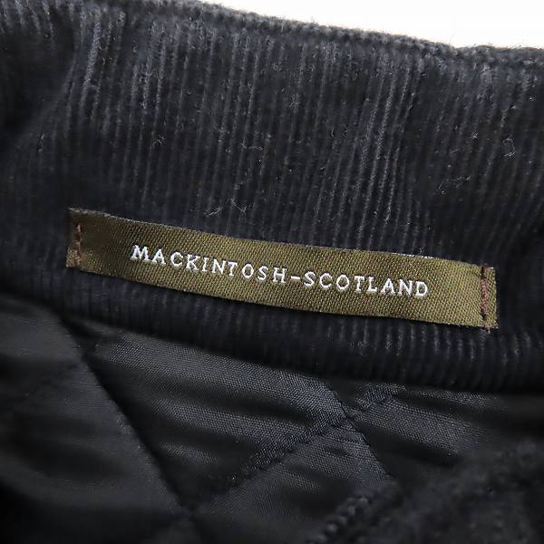 実際に弊社で買取させて頂いたMACKINTOSH SCOTLAND/マッキントッシュ キルティングジャケット/Sの画像 2枚目