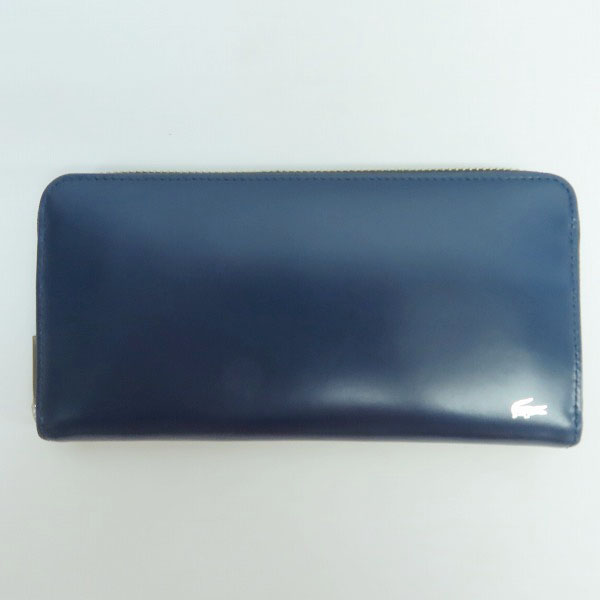実際に弊社で買取させて頂いたLACOSTE/ラコステ Premium Wallet ラウンドファスナーウォレット/長財布