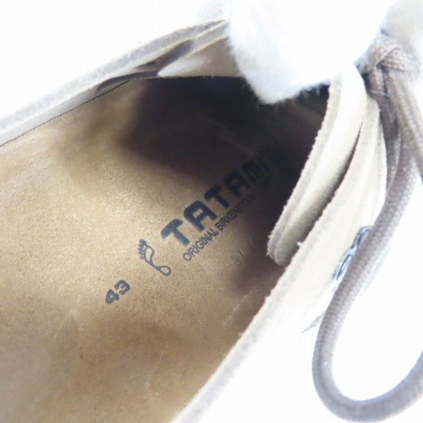 実際に弊社で買取させて頂いたTATAMI/タタミ BIRKENSTOCK/ビルケンシュトック Shannon/シャノン 867501/43の画像 5枚目