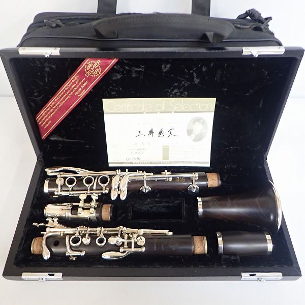 実際に弊社で買取させて頂いたH. Selmer/セルマー ODYSSEE/オデッセイ B♭クラリネット 楽器選定証明書付 ハードケース・ケースカバー付