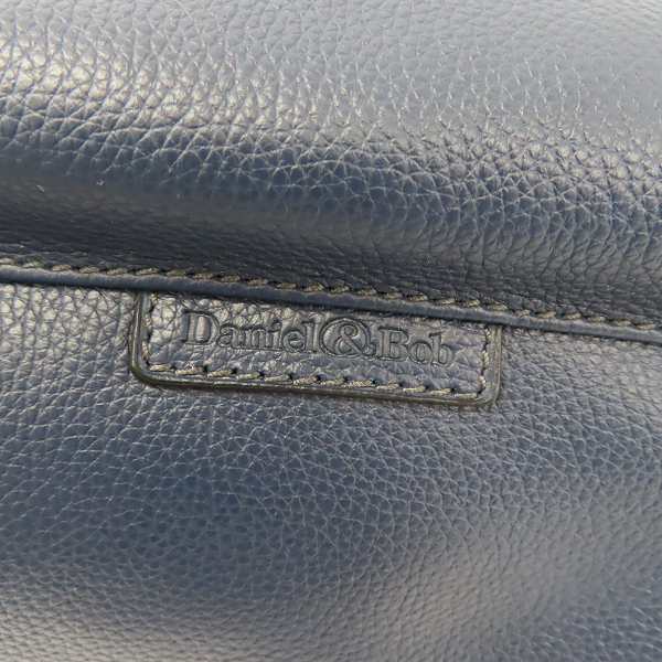 実際に弊社で買取させて頂いたDaniel&Bob/ダニエル＆ボブ  レザー ワンショルダー トートバック ネイビーの画像 3枚目