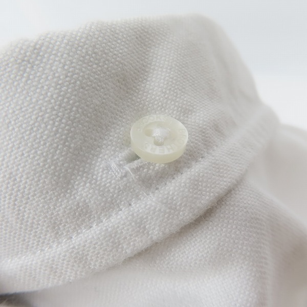 実際に弊社で買取させて頂いたBROOKS BROTHERS Red Fleece/ブルックス・ブラザーズ レッド フリース  ボタンダウンシャツ ホワイト/Ｓの画像 8枚目