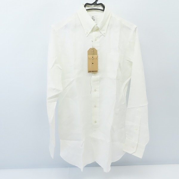 実際に弊社で買取させて頂いたBLACK FLEECE by Brooks Brothers/ブラックフリース バイ ブルックスブラザーズ 麻リネンシャツ/size：BB2 