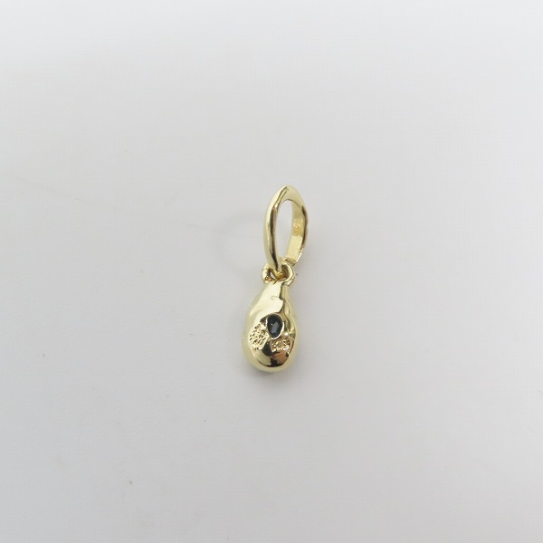 実際に弊社で買取させて頂いた【ギャラ付き】Bloody Mary/ブラッディマリー エリクス ペンダント 土卵/K18 w/ロンドンブルートパーズの画像 3枚目