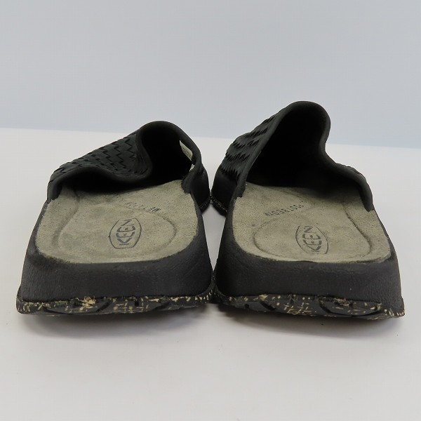 実際に弊社で買取させて頂いたKEEN/キーン 編み込み サンダル ブラック HS1105/26の画像 1枚目