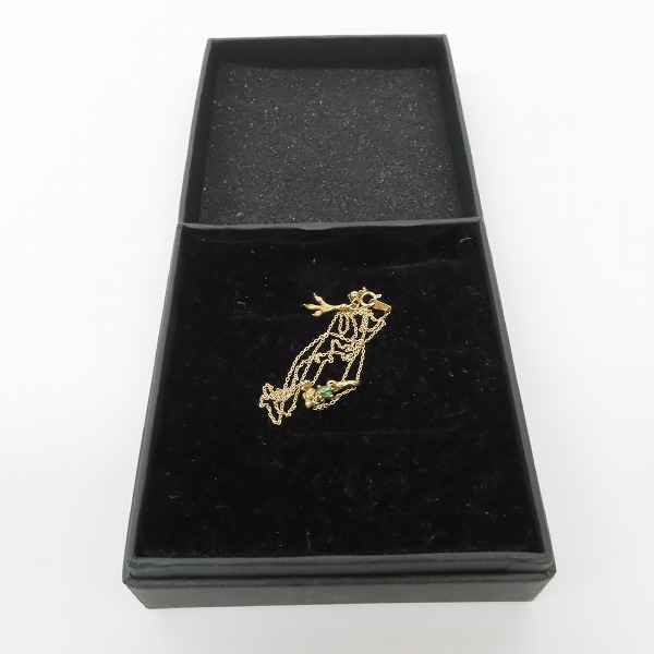 実際に弊社で買取させて頂いたBloody Mary/ブラッディマリー EVEイヴ K18 ファントム ペンダント w/ストーンの画像 7枚目