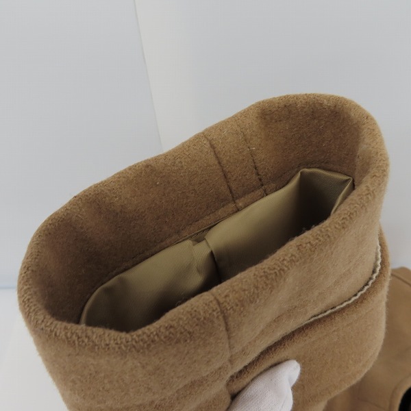 実際に弊社で買取させて頂いたEDIFICE/エディフィス ショートコート/メルトンダッフルコート 2点セットの画像 9枚目