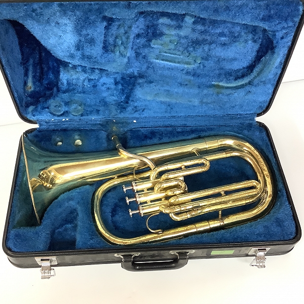 実際に弊社で買取させて頂いた★【ジャンク】YAMAHA/ヤマハ YAH-202 アルトホルン ハードケース付き