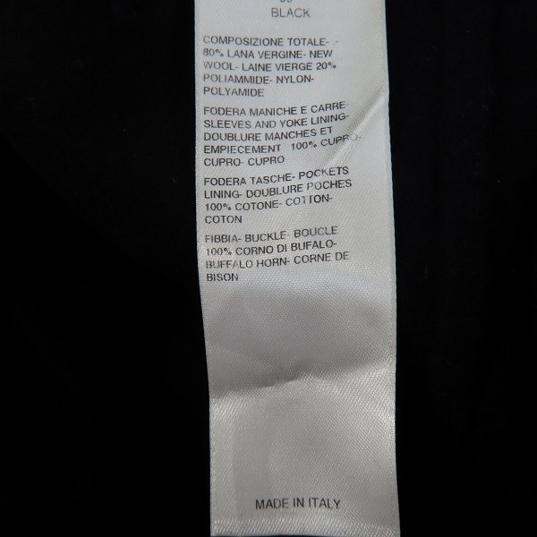 実際に弊社で買取させて頂いたRICK OWENS/リックオウエンス 19AW ウールトレンチコート RU19F4974-DDW size:52の画像 4枚目