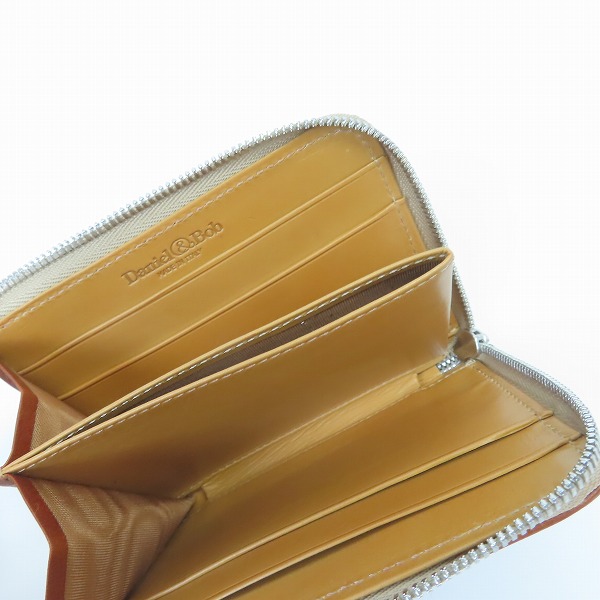 実際に弊社で買取させて頂いたDaniel&Bob/ダニエルアンドボブ レザー/牛革 コインケース L字ファスナー ブラウン 056.1-1736の画像 3枚目