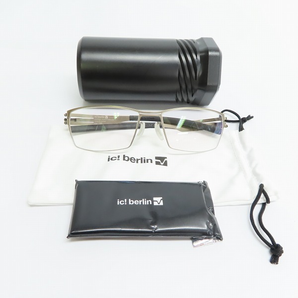 実際に弊社で買取させて頂いたic!berlin/アイシーベルリン sanetsch 眼鏡/アイウェアの画像 6枚目