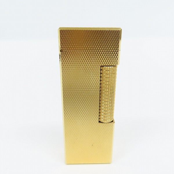 実際に弊社で買取させて頂いたdunhill/ダンヒル スリム ローラー ガスライター ゴールドの画像 1枚目