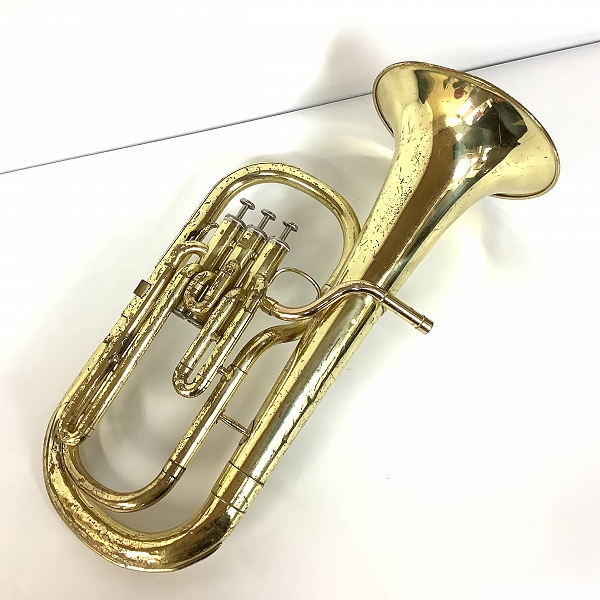 実際に弊社で買取させて頂いた★【ジャンク】YAMAHA/ヤマハ YAH-202 アルトホルン ハードケース付きの画像 1枚目