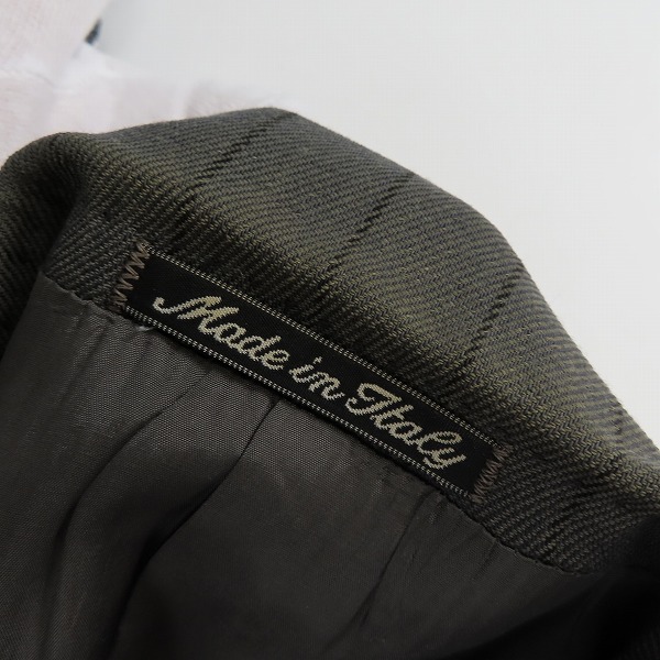 実際に弊社で買取させて頂いたGIORGIO ARMANI/ジョルジオアルマーニ ダブル セットアップスーツ グレーの画像 3枚目