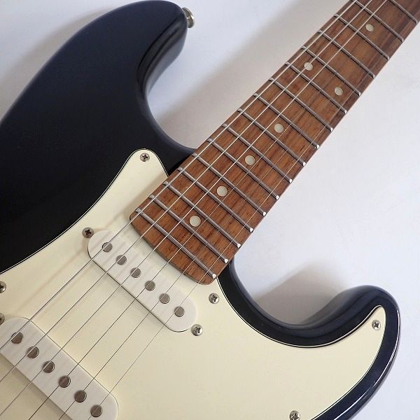 実際に弊社で買取させて頂いた★【ジャンク】BUSKER'S/バスカーズ ストラトキャスターType SSH ブラック ソフトケース付 の画像 4枚目