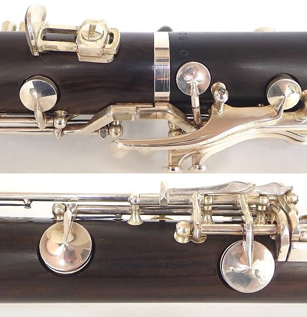 実際に弊社で買取させて頂いたH. Selmer/セルマー ODYSSEE/オデッセイ B♭クラリネット 楽器選定証明書付 ハードケース・ケースカバー付の画像 5枚目