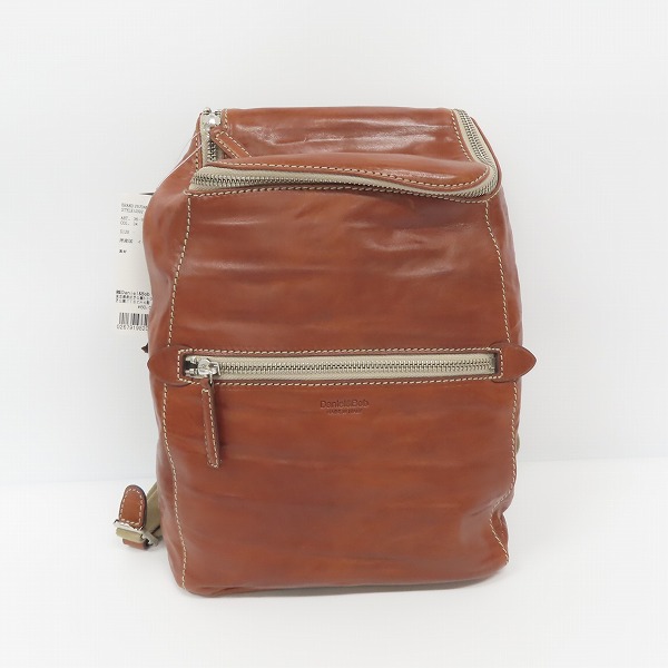 実際に弊社で買取させて頂いた【未使用】Daniel&Bob/ダニエル＆ボブ ミニ レザー リュック ブラウン
