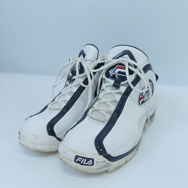 実際に弊社で買取させて頂いたFILA/フィラ 96 GL GRANT HILL/ジーエル グラント・ヒル ハイカット スニーカー/シューズ 1BM00569-125/27.5