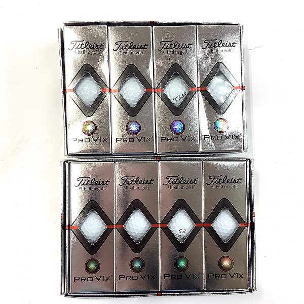 実際に弊社で買取させて頂いた【未使用】Titleist/タイトリスト RPO V1X ホワイト ゴルフボール 2ダース