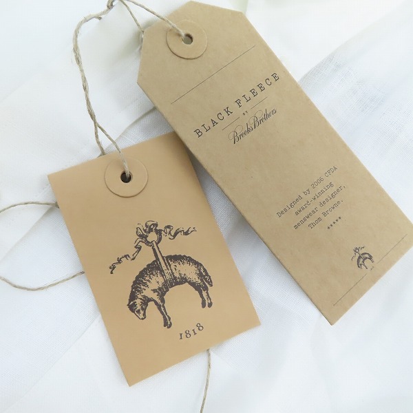 実際に弊社で買取させて頂いたBLACK FLEECE by Brooks Brothers/ブラックフリース バイ ブルックスブラザーズ 麻リネンシャツ/size：BB2 の画像 6枚目