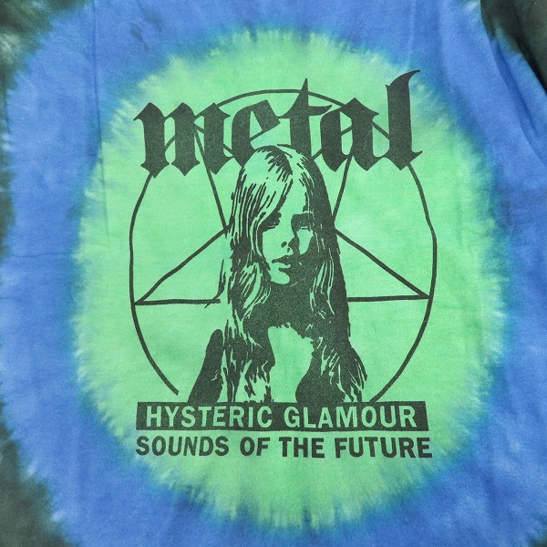 未使用】HYSTERIC GLAMOUR/ヒステリックグラマー METAL タイダイ