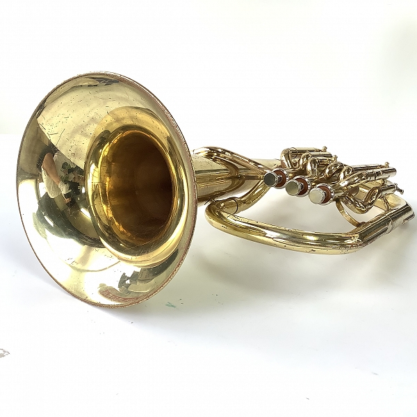 実際に弊社で買取させて頂いた★【ジャンク】YAMAHA/ヤマハ YAH-202 アルトホルン ハードケース付きの画像 3枚目