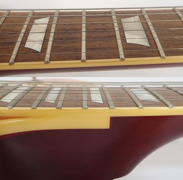 実際に弊社で買取させて頂いた★Epiphone/エピフォン Elitist Les Paul Standard/エリーティスト レスポールスタンダード 日本製 ハードケース付の画像 3枚目