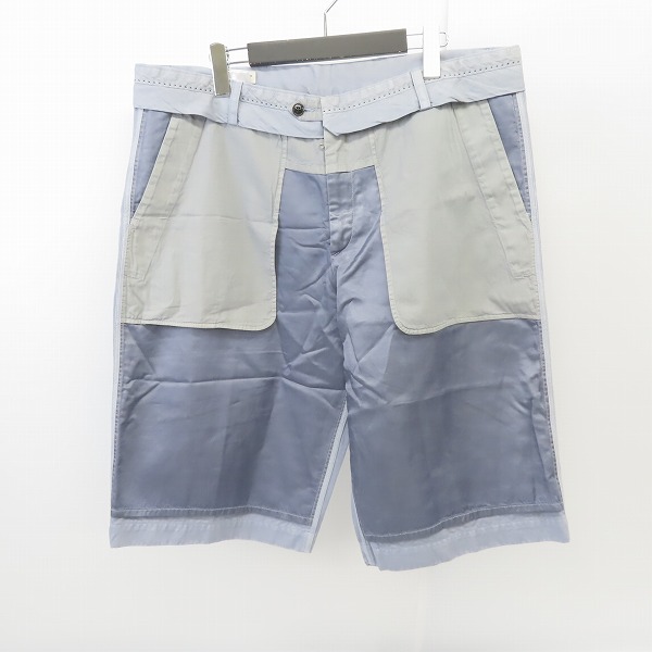 実際に弊社で買取させて頂いたDRIES VAN NOTEN/ドリスヴァンノッテン 生地切替 ハーフパンツ ショーツ/54