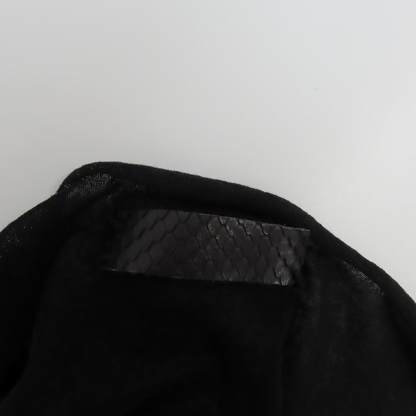 実際に弊社で買取させて頂いたIF SIX WAS NINE/イフシックスワズナイン カットオフショルダー変形 カットソーLSB-2 318MSC/0の画像 2枚目