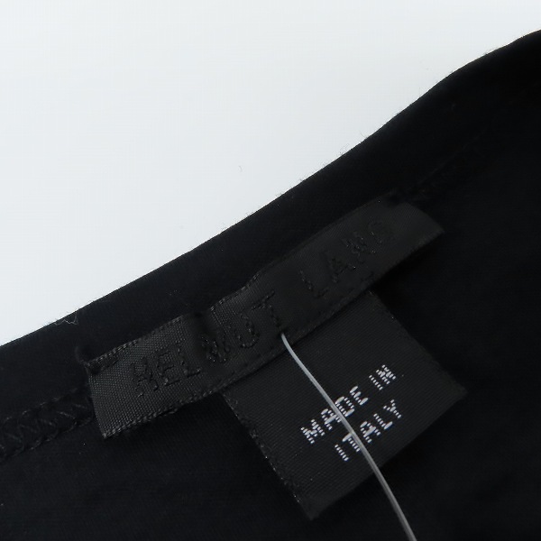 実際に弊社で買取させて頂いた【未使用】HELMUT LANG/ヘルムートラング コットン半袖Tシャツ/size：Sの画像 2枚目