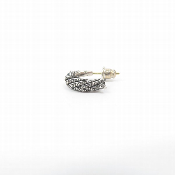 実際に弊社で買取させて頂いたBloody Mary/ブラッディマリー ピアス フェザーデザイン w/ストーンの画像 2枚目