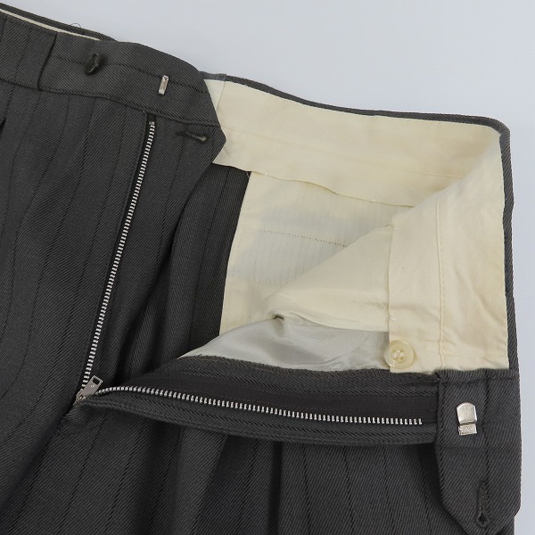 実際に弊社で買取させて頂いたGIORGIO ARMANI/ジョルジオアルマーニ ダブル セットアップスーツ グレーの画像 6枚目