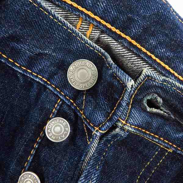 実際に弊社で買取させて頂いたTHE FLAT HEAD/フラットヘッド T.F.H インディゴデニムパンツ 3005XX/31の画像 6枚目