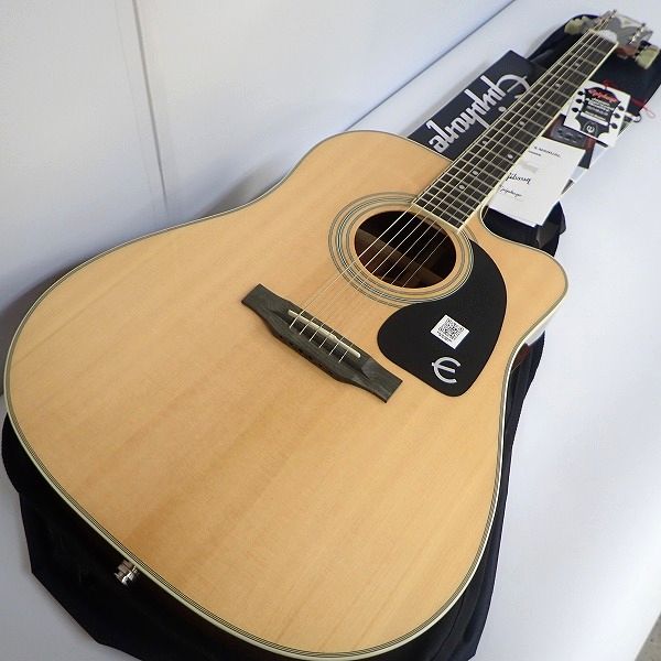 実際に弊社で買取させて頂いた★Epiphone/エピフォン Pro-1 ULTRA NA エレアコ/アコースティックギター ソフトケース付