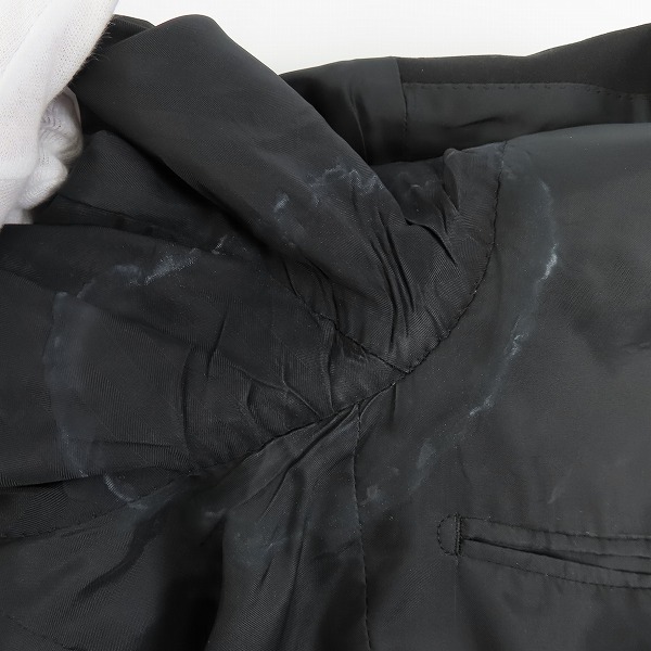 実際に弊社で買取させて頂いたLAD MUSICIAN/ラッドミュージシャン 19AW ウールギャバ 1Bテーラードジャケット 2219-301/42の画像 4枚目