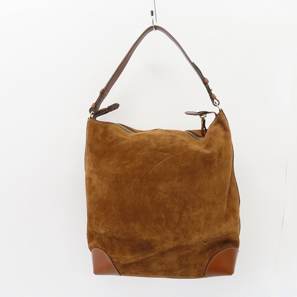 実際に弊社で買取させて頂いたDaniel&Bob/ダニエル&ボブ CUOIO/クオイオ  スエードレザー ショルダーバック ブラウン