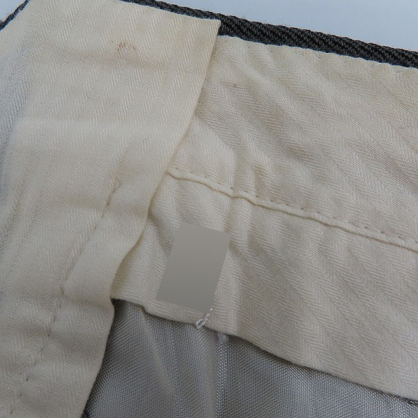 実際に弊社で買取させて頂いたGIORGIO ARMANI/ジョルジオアルマーニ ダブル セットアップスーツ グレーの画像 7枚目