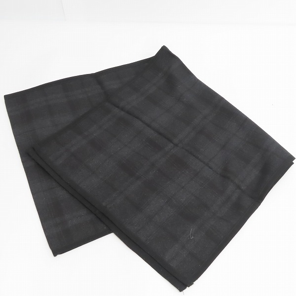 実際に弊社で買取させて頂いたBLACK FLEECE by Brooks Brothers/ブラックフリース バイ ブルックスブラザーズ シルク カシミヤマフラー/ストール