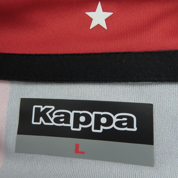 実際に弊社で買取させて頂いた【未使用】kappa/カッパ コンサドーレ札幌 15周年記念ロゴ レプリカユニホーム/Lの画像 2枚目