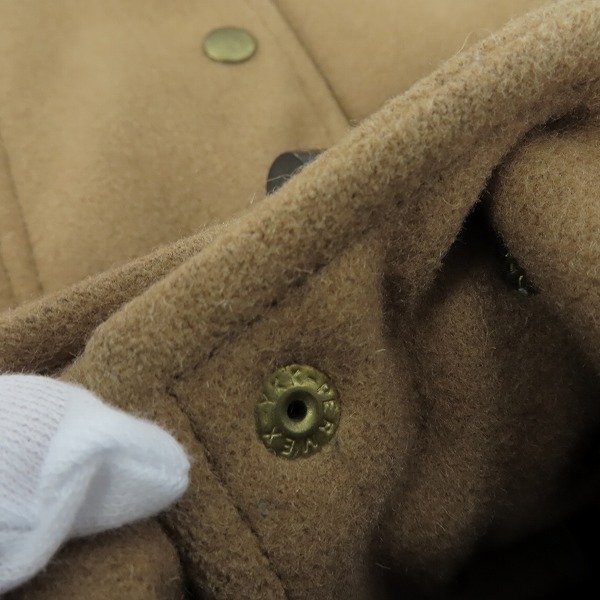 実際に弊社で買取させて頂いたEDIFICE/エディフィス ショートコート/メルトンダッフルコート 2点セットの画像 7枚目